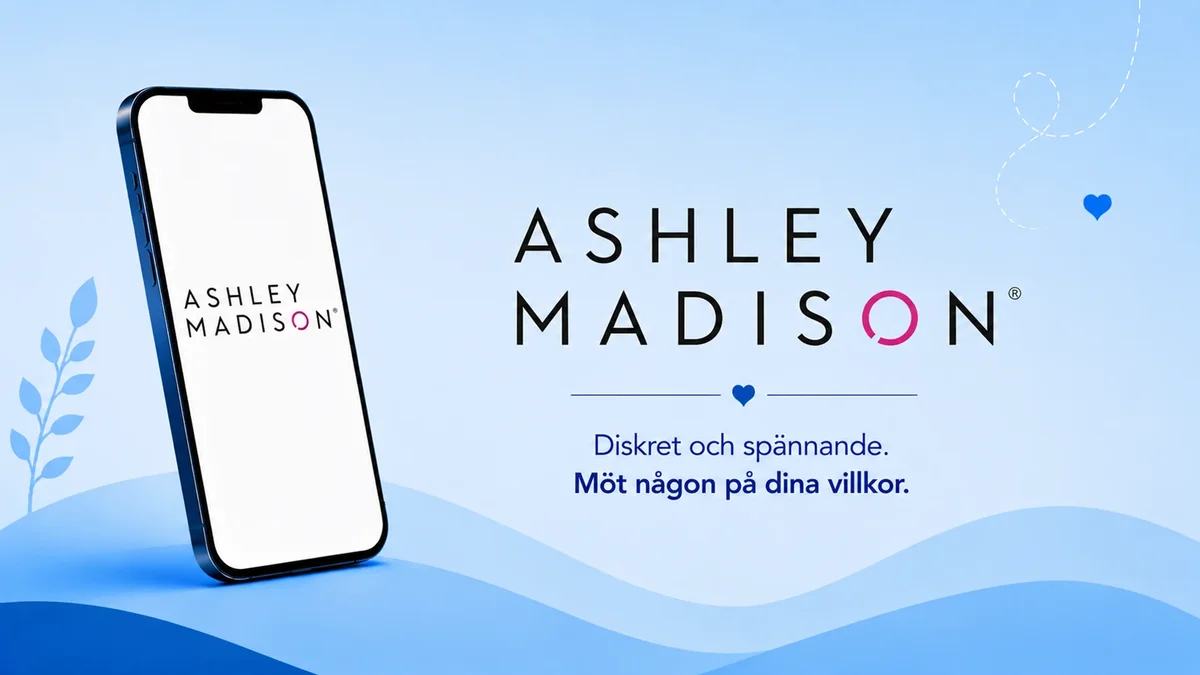 Ashley Madison otrohetsdejting diskret Sverige 2026