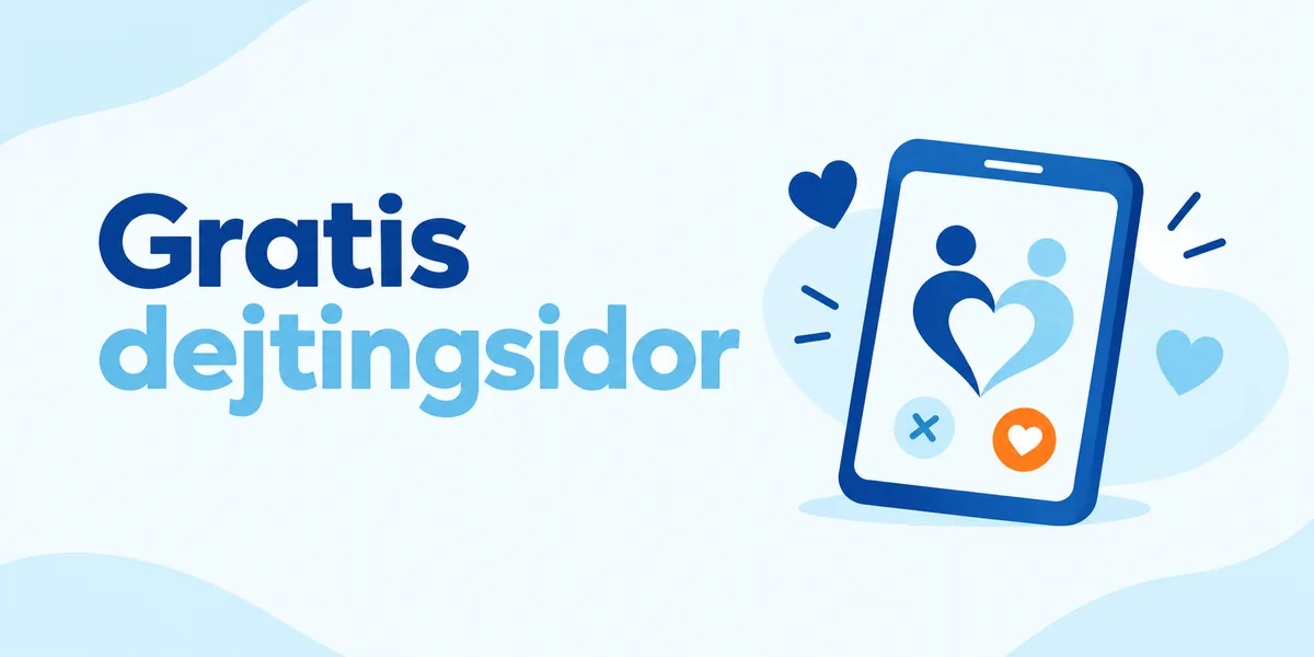 Gratis dejtingsidor och dejtingappar 2026