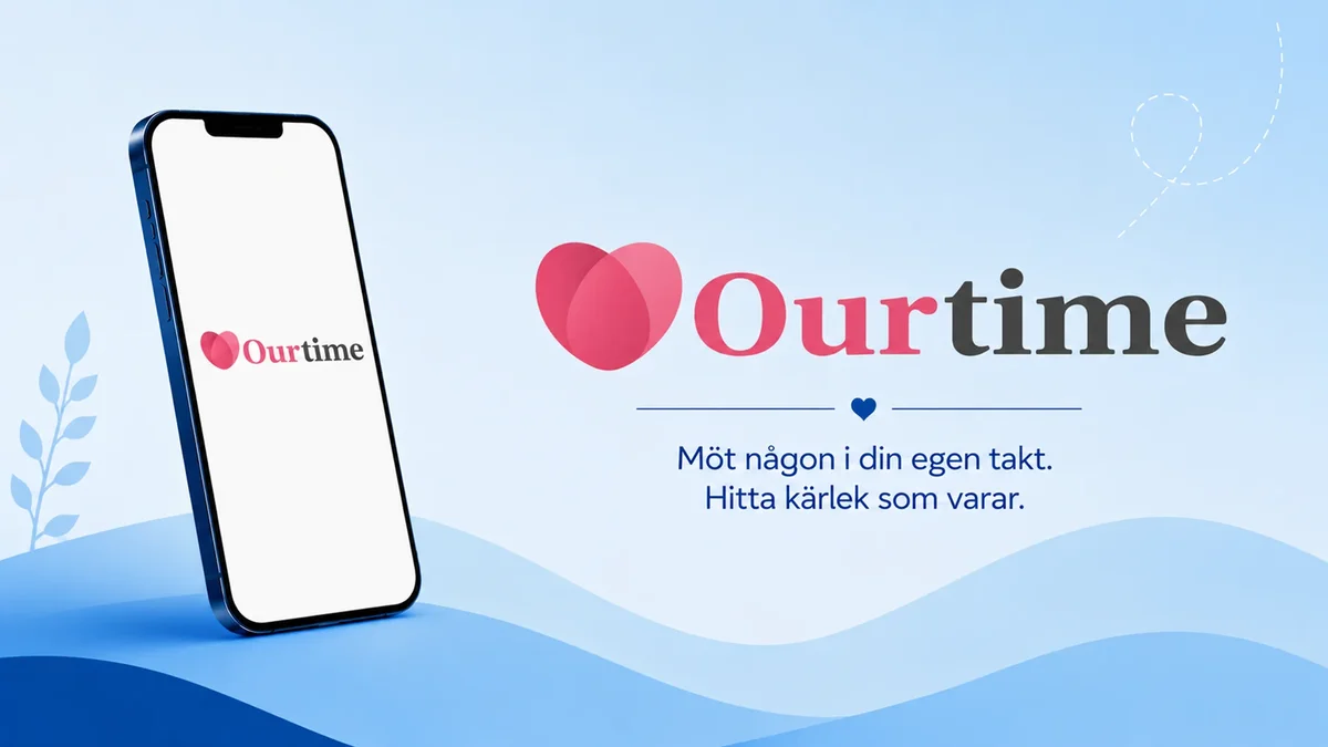 OurTime – bästa dejtingapp för singlar över 50 i Sverige 2026